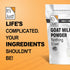 (1.25lb) It's Just! - Goat Milk Powder Grass-Fed Australian Source, Heavy Metal Tested, Easy to Mix, Just Add Water