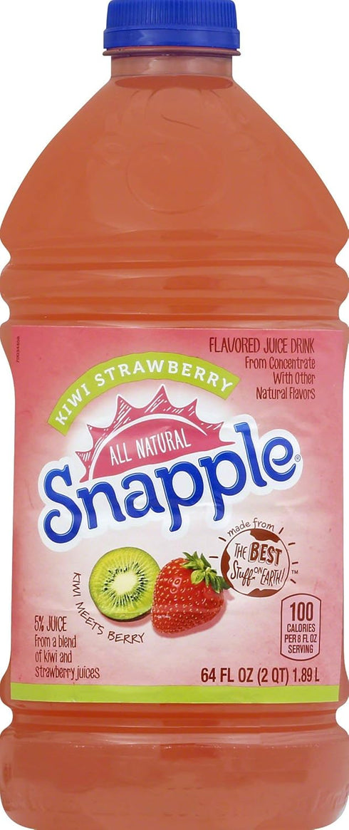 Snapple Kiwi Strawberry, 64 fl oz bottle