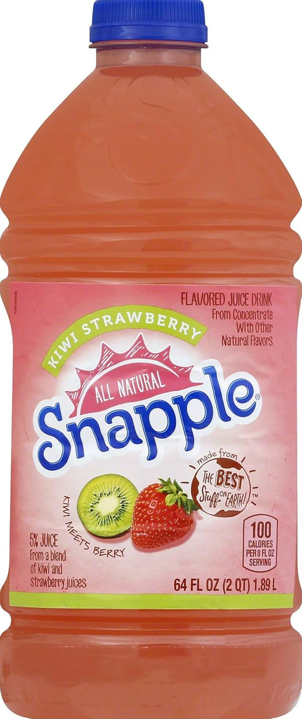 Snapple Kiwi Strawberry, 64 fl oz bottle