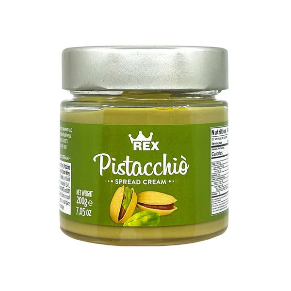 Sanniti Rex Italian Cream of Pistachio Nut Spread, 7.05 Ounce (Pack of