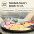 Summer 6 Oz (Pack 2) Schaller & Weber Hickory Smoked Pork Sausage, of | Ready to Eat German Smoked Sausage Meat Snack