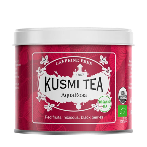 Kusmi Tea - AquaRosa - Organic Herbal Tea with Hibiscus & Berries