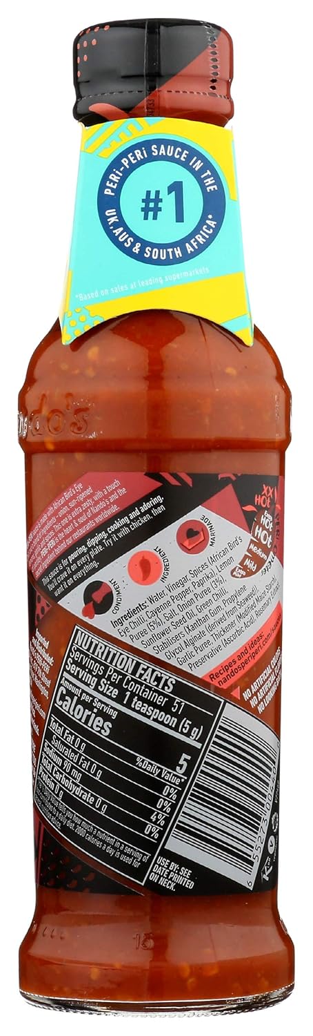 Nando's Peri-Peri Sauce, Extra Hot, 9.1 oz