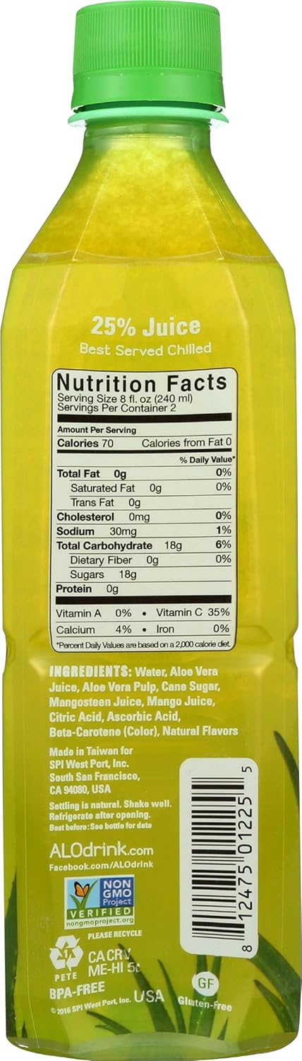 16.9 oz alo Allure Mangosteen Drink - Fl