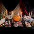 60Pcs Halloween Cupcake Toppers - Glitter Horror Blood Knife Picks for Killer Cake Decorations and Party Supplies