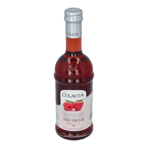 17 Oz (Pack 2) Colavita Raspberry Red Wine Vinegar, Special, Fl