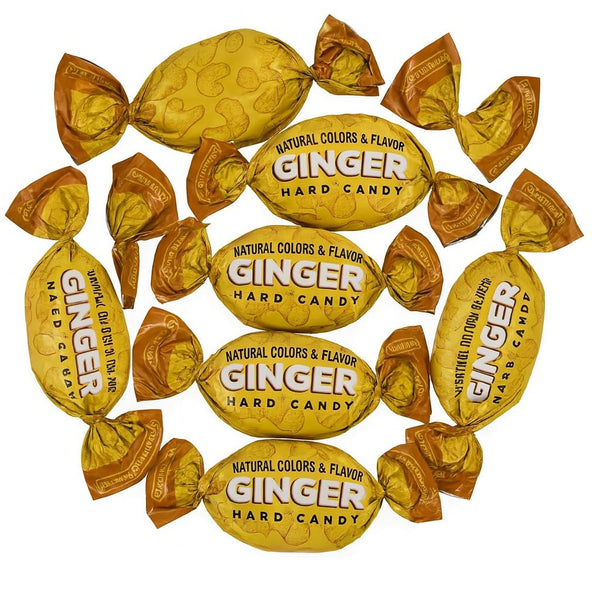 Bayside Candy Ginger Hard Candy Bold Spicy Ginger Hard Sweets (10LB)