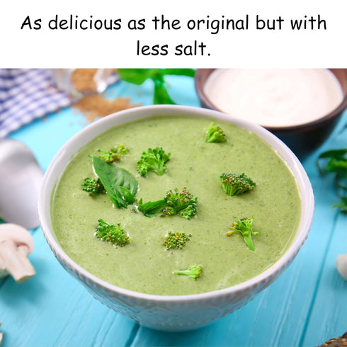 Free & Easy 400 Ready To Eat Prepared Food Organic Low Salt Broccoli & Kale Soup - Grams