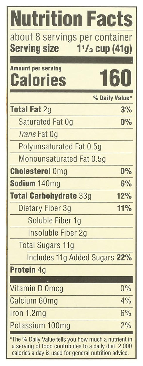365 12.2 by Whole Foods Market, Organic Honey And Nut Morning O's Cereal, Ounce