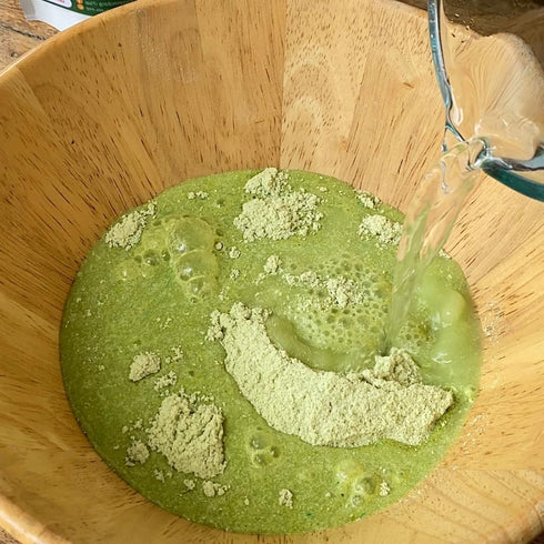 Generic (Pack 2) 130g of Thai Pandan Custard Mix Authentic Southeast Asian Coconut Jam Base Creamy Aromatic Green