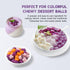8oz (227g) 100% Soeos Purple Sweet Potato Powder, - Natural, Vibrant for Smoothies, Baking & Cooking, Resealable Bag