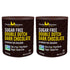 Castle Kitchen Sugar Free Dark Hot Chocolate (2 Pack) Premium Plant Based,