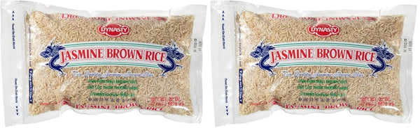 Dynasty, Brown Jasmine Rice, 2 Lb (Pack of 2)