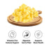 (2lb) IAN's Dried Pineapple Chunks Sweetened With Natural Cane Sugar - Dehydrated Pineapple Chunks, Candied Pineapple
