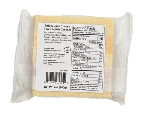 Generic 7oz (Pack 4) Singletons & Co Stripey Jack