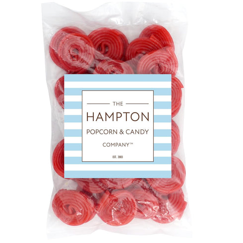 Broadway Strawberry Wheels Licorice Candy, 1 Pound Bulk Bag of Licorice Wheels