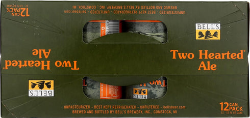 Bells 12pk, 12 oz 7.5% Two Hearted Ale, bottles, ABV