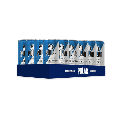 7.5oz Polar Club Soda Can