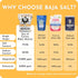 90+ 4 Salt Tribe | Baja Sea Salt | Mineral Rich | Trace Minerals | Fine Ground | Hydration Support | Sal Organica | Low