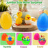 ZMCINER 12 6 Inch PCS Jumbo Easter Eggs, Large Plastic Easter Eggs for Easter Basket Stuffers, Easter Party Favor