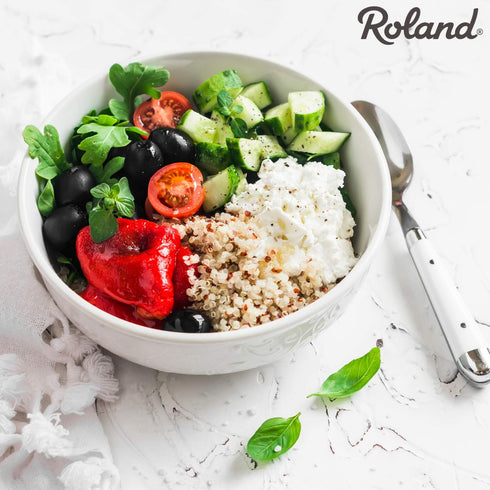5.46 Pack 6 Roland Foods Mediterranean Seasoned Quinoa, Ounce Bag