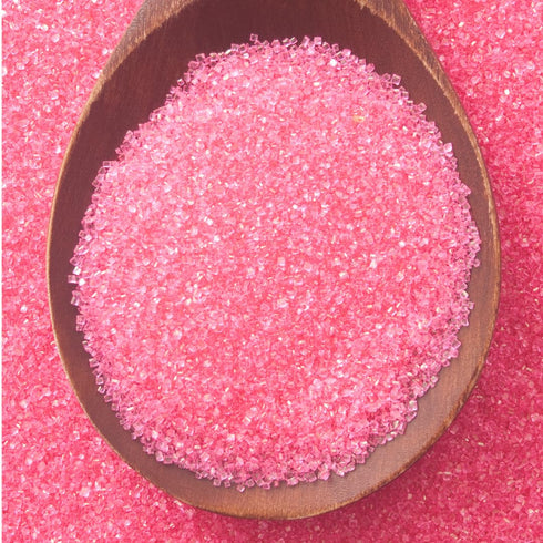 (4 Olive & Vine Pink Sanding Sugar, Sweet Finish, For Baking & Decorating, Rich Tradition, Authentic Taste, For Global