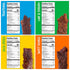 Pack Pack, 2.5 Oz (Pack 4) Baja Beef Jerky Snack - Jerky Variety Beef Jerky Gifts for Men, Beef Jerky Sampler, Craft