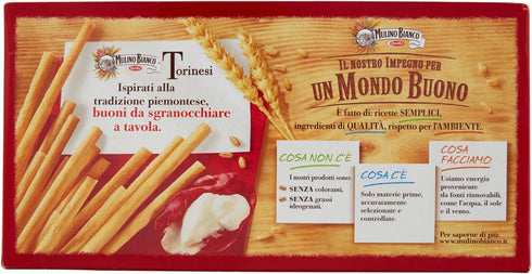Mulino Bianco 9.8 (Pack 3) Torinesi Breadsticks Ounces