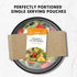 1 oz Pocket Flavors Low Calorie, Low Fat, Keto Friendly Salad Dressing - Ready to Serve Individual Pouches, each
