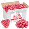 Valentine Cherry Jelly Hearts Candy, 5lb Pack of Valentine's Day Candy Bulk,