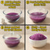14.11OZ Dried Ube Konjac Rice Purple Sweet Potato Shirataki Rice Alternative Low Carb, Keto Friendly, Gluten-Free