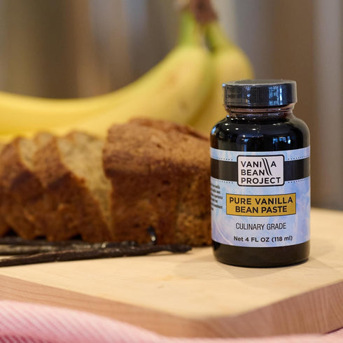 4 Pure Vanilla Bean Paste | Perfect for Baking and Cooking | Vanilla Bean Project | Ounce