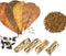 Aquatic Foods Inc. 15-Piece Freshwater Shrimp, Crabs, Snails Starter Kits, Including Shrimp-Crab-Snail Food, Cholla Wood,