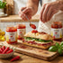 9.8 oz (280 Packed Crushed Calabrian Chili Peppers Paste, g) Spread, Chopped, Grown and in Calabria Italy, Authentic