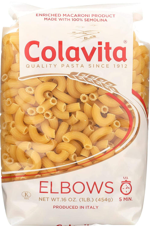 Colavita Pasta, Elbows, 16 Ounce