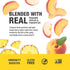 200 16 oz Tiesta Tea - Peach Party, Peach Hibiscus Herbal Tea, Premium Loose Leaf Tea Blend, Non-Caffeinated Fruit Tea