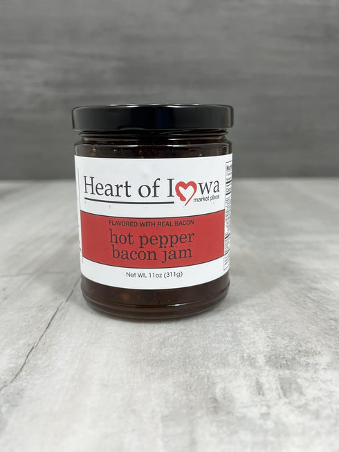 Heart of Iowa Market Place hot pepper bacon jam (Hot Pepper Bacon Jam)