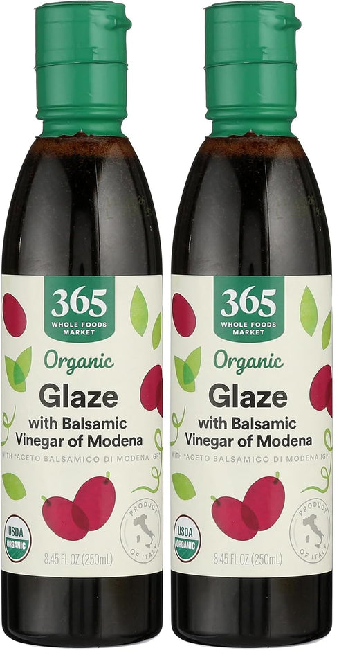 365 by Whole Foods Market, Organic Balsamic Glaze, 8.45 Fl Oz (Pack