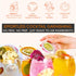 SET, 100% (70 8 Cocktail Garnish, PREMIUM GIFT with COCKTAIL PICKS I Natural Dehydrated fruits I Home Bar, Barware