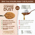 Set (72 Pack, Whole30 Coffee Dust Flavoring Powder, Sampler Servings) Healthy Coffee Dusting Flavor Variety All Natural