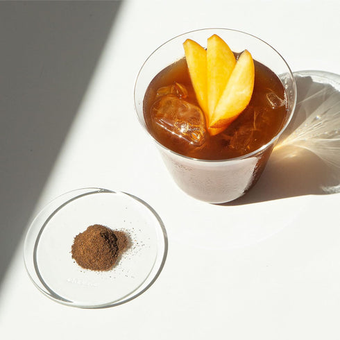 14 (Pack 1) Pique Organic Peach Ginger Tea Crystals - Caffeinated Black Tea For Energy, Prebiotic Polyphenols Support