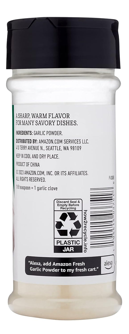 3 Oz (Pack 2) Amazon Grocery, Garlic Powder