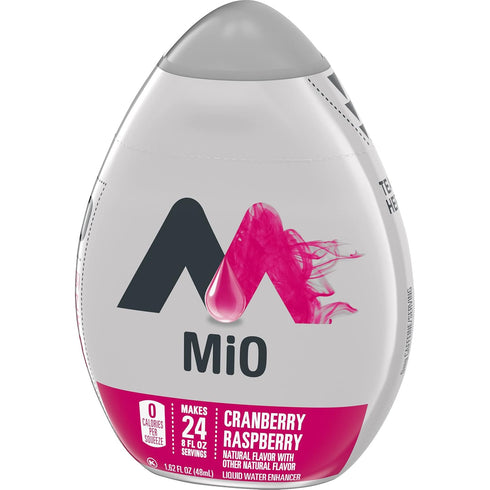 (1.62 oz MiO Cranberry Raspberry Liquid Water Enhancer Drink Mix fl Bottle)