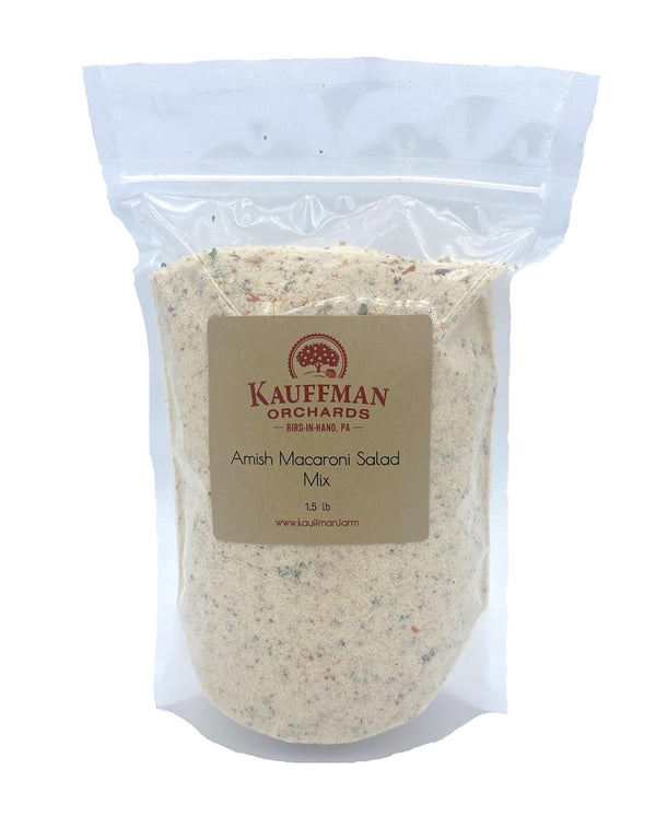 Kauffman Orchards Natural Amish Macaroni Salad Mix In Bulk, Resealable Bag, 1.5
