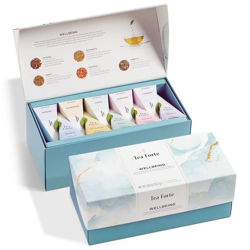 Tea Forte Premium Presentation Box Gift Set Sampler, 20 Count, Assorted Blends