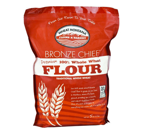 Wheat Montana - Bronze Chief Flour- 2 pack - 5lb bags by