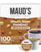 Maud's Sweet Hazelnut Flavored Coffee Pods, 100 ct, Medium Roast Flavored Coffee