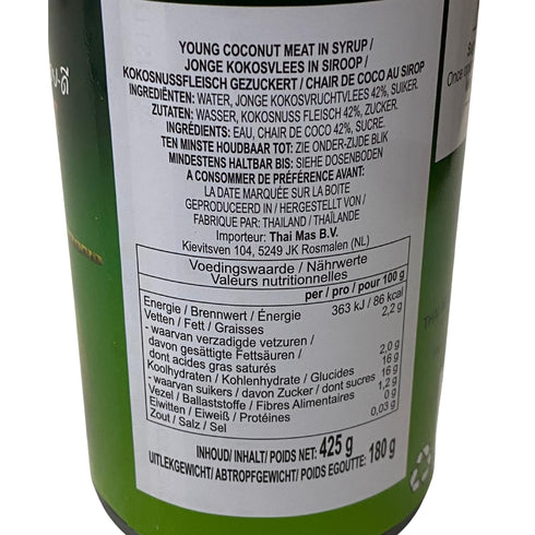 Aroy-D 15oz (Pack 3) Young Coconut Meat in Syrup