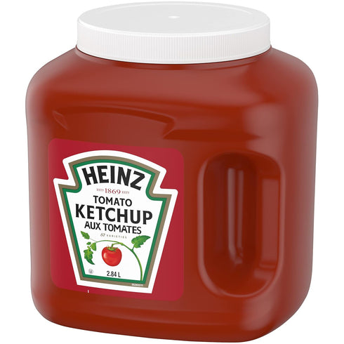 Heinz 2.84L/96 fl.oz., Big Red Tomato Ketchup Jug, Imported from Canada)