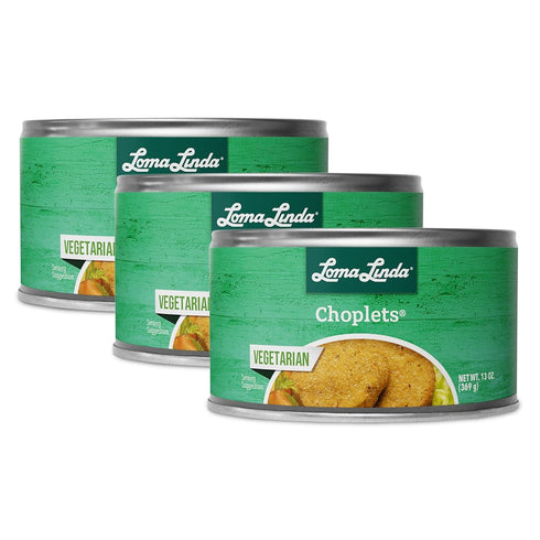 Loma Linda - Plant-Based - Choplets (13 oz.) (Pack of 3)